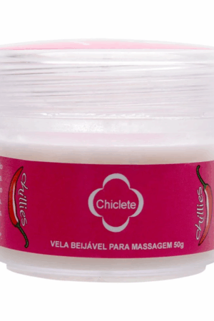 Vela beijável aromática de chiclete para massagem 50G