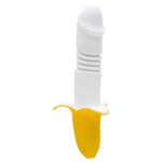 Vibrador Ponto G Banana 12 Modos Vai E Vem Vipmix