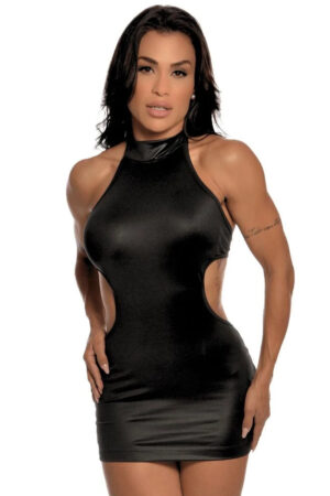 Mini Vestido Sado Em Cirrê