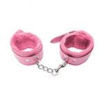 Algema Com Corrente E Fivelas Rosa Sexy Import