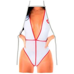 Avental 16 Sensual Mulher Médica