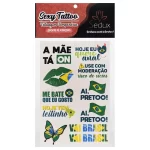 Mãe Tá ON Tatuagem Temporária 10 X 15Cm