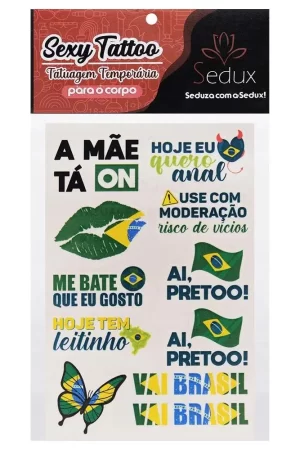 Mãe Tá ON Tatuagem Temporária 10 X 15Cm