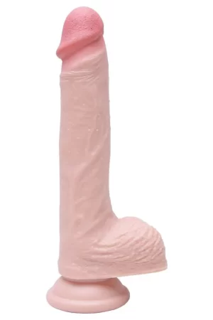 Pênis Maciço Realístico Ventosa 21,3cm X 3,7cm - Lifelike