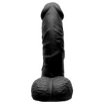 Pênis De Borracha Maciço Escroto 14,5cm X 3,5cm